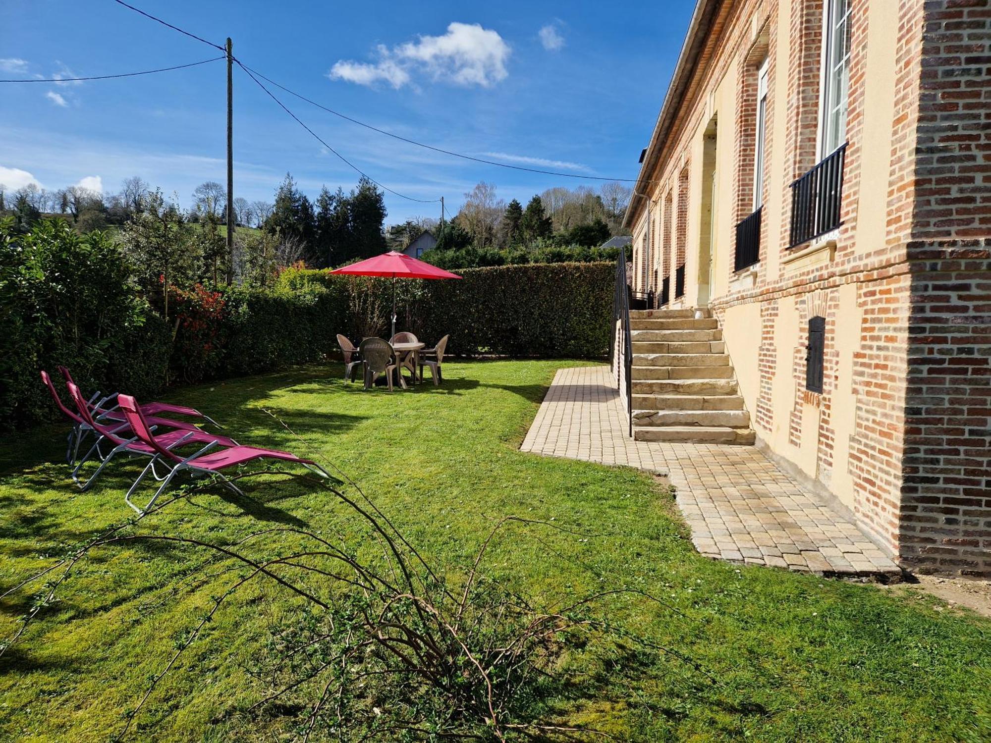 Villa Les Fougeres Honfleur Exterior foto